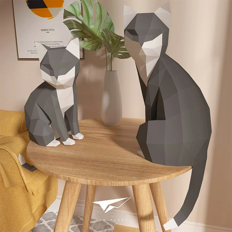 1 Pair Lovers Cat Animal Decor - огляд і ціна Art Craft Cat