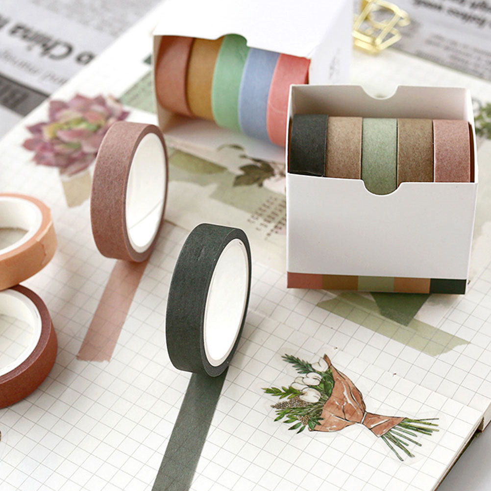 5Pcs Decoration Washi Tape Pac - огляд і ціна Art Craft Using Paper