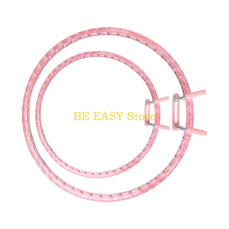E28F 2 Pack Acrylic Craft Hoop - огляд і ціна Art Craft Description