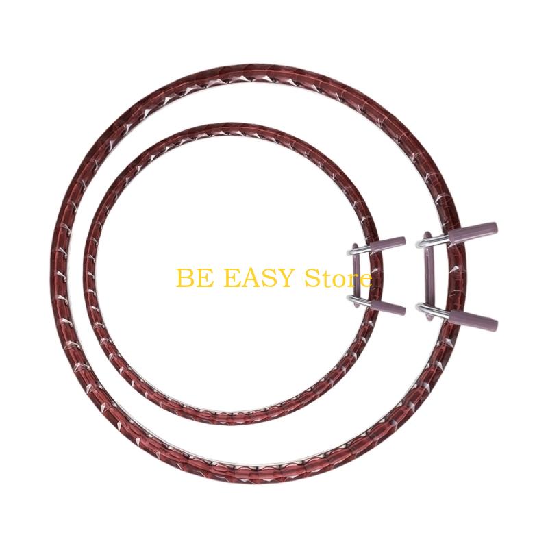 E28F 2 Pack Acrylic Craft Hoop - огляд і ціна Art Craft Description