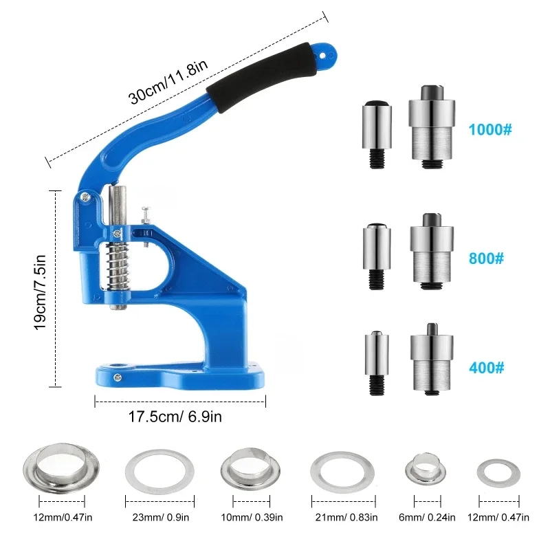 Grommet Eyelet Machine Hand Pr - огляд і ціна Art Craft Description
