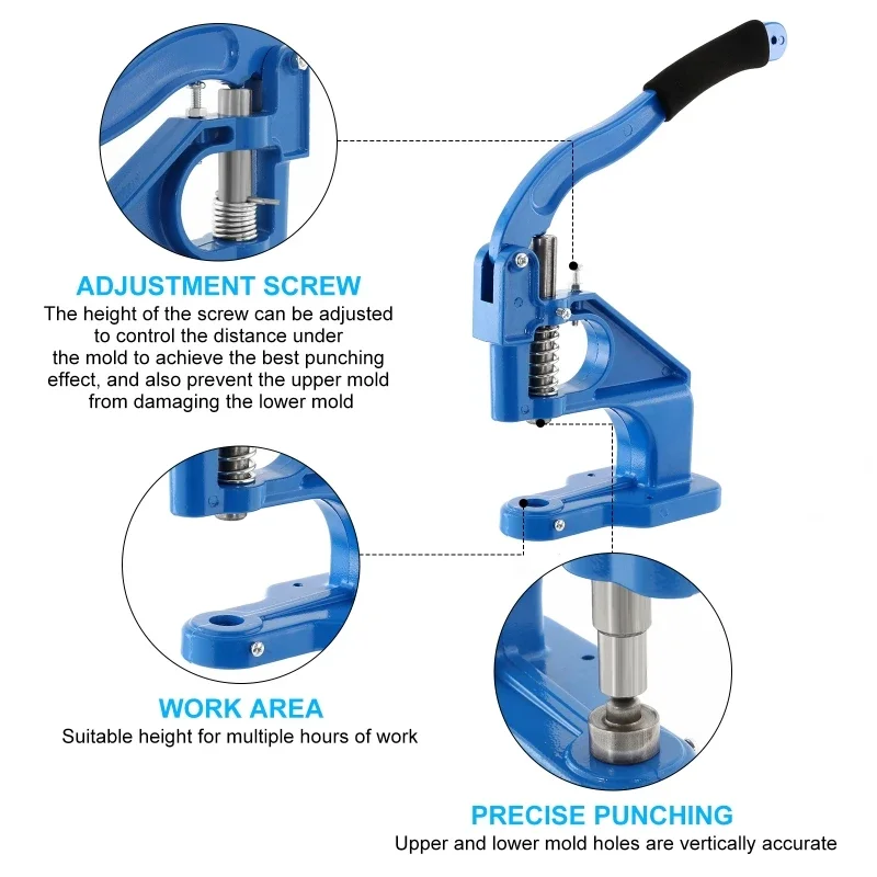 Grommet Eyelet Machine Hand Pr - огляд і ціна Art Craft Description