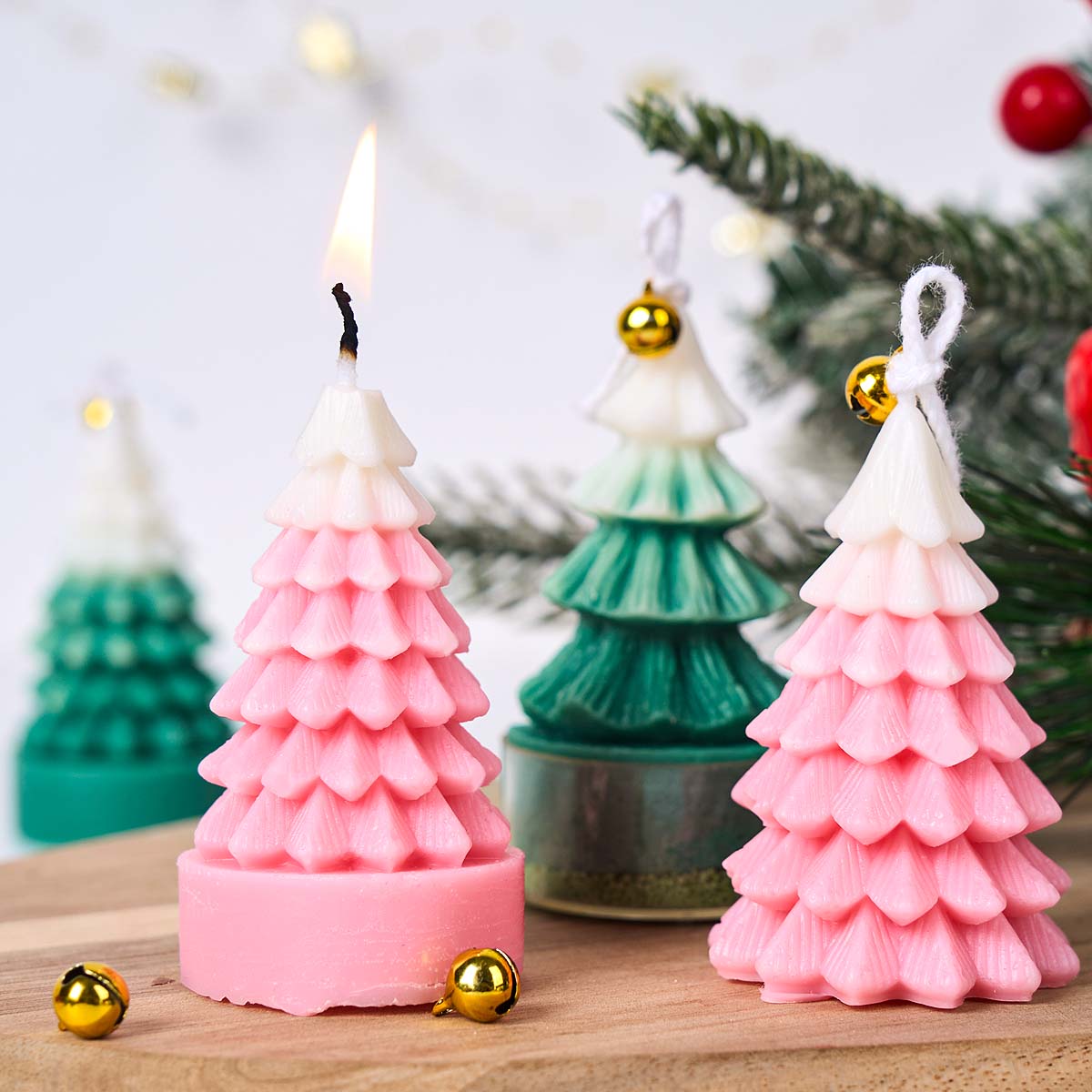 3D Christmas Tree Silicone Can - огляд і ціна Art And Craft Xmas Tree