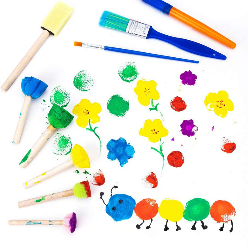 Bulk Painting Sponge & Brush B - огляд і ціна Art And Craft Studio