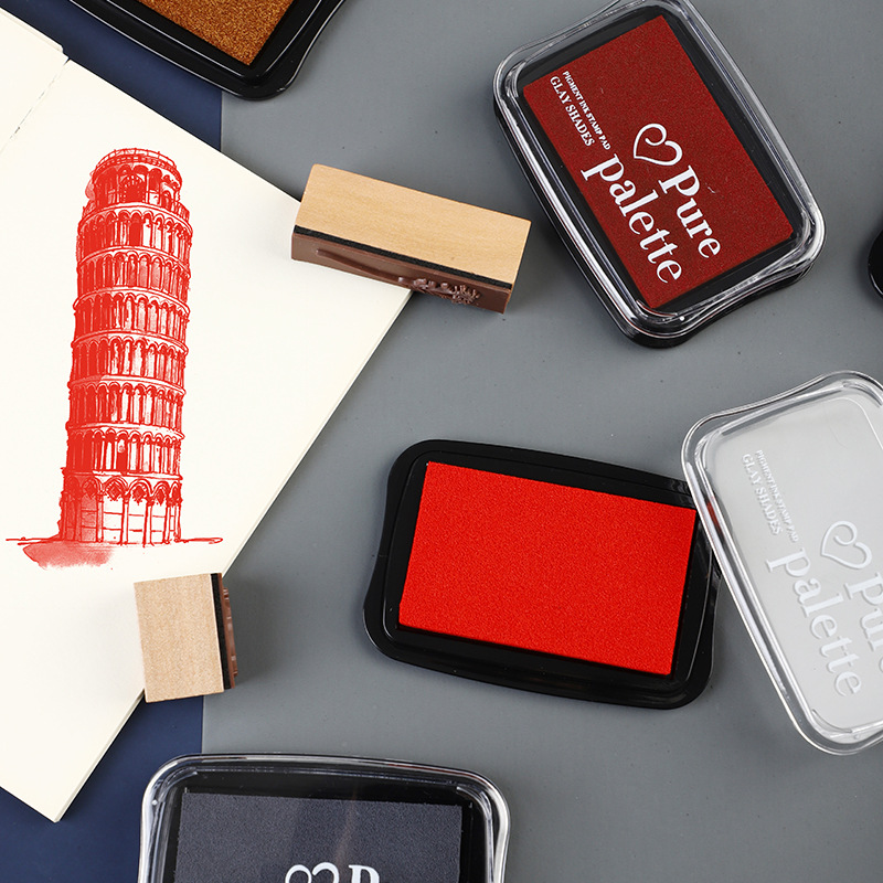 12 Colors Large Size Vintage I - огляд і ціна Rubber Stamp Blank