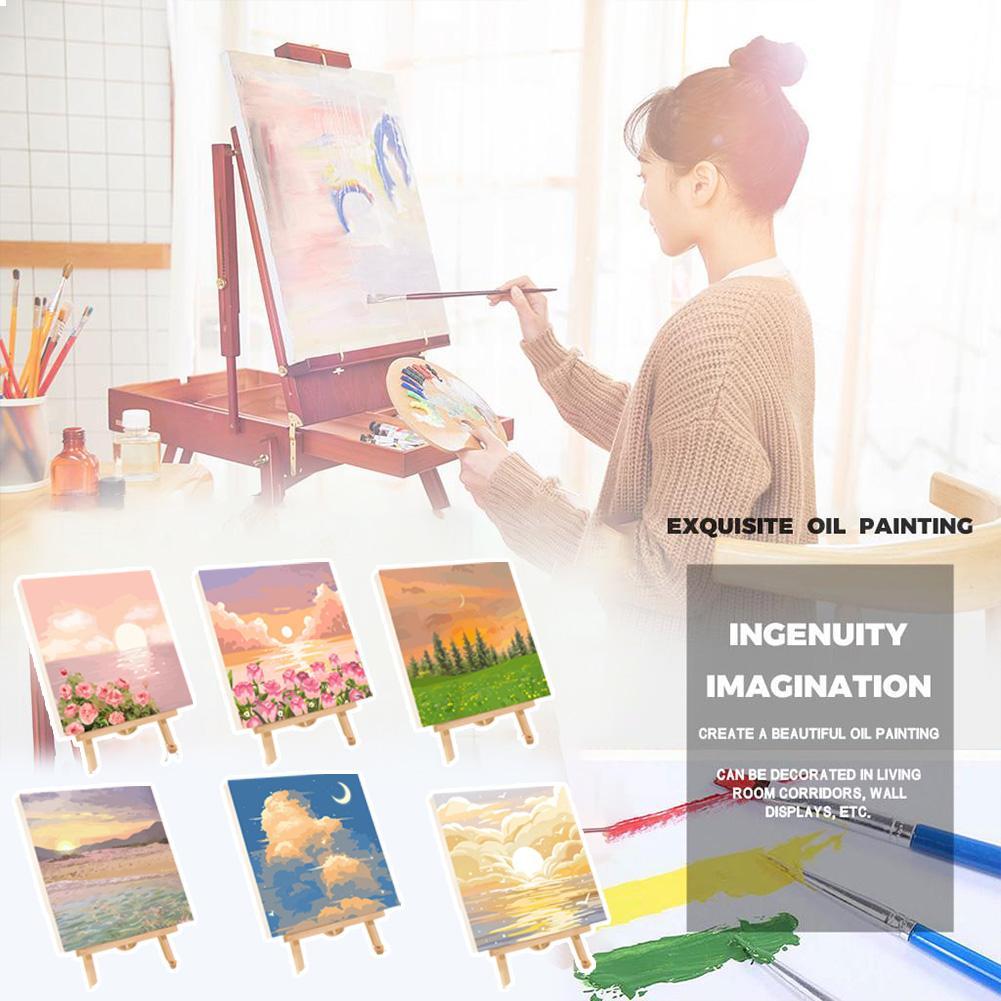 DIY Paint by Numbers Kit for A - огляд і ціна Art Craft Number