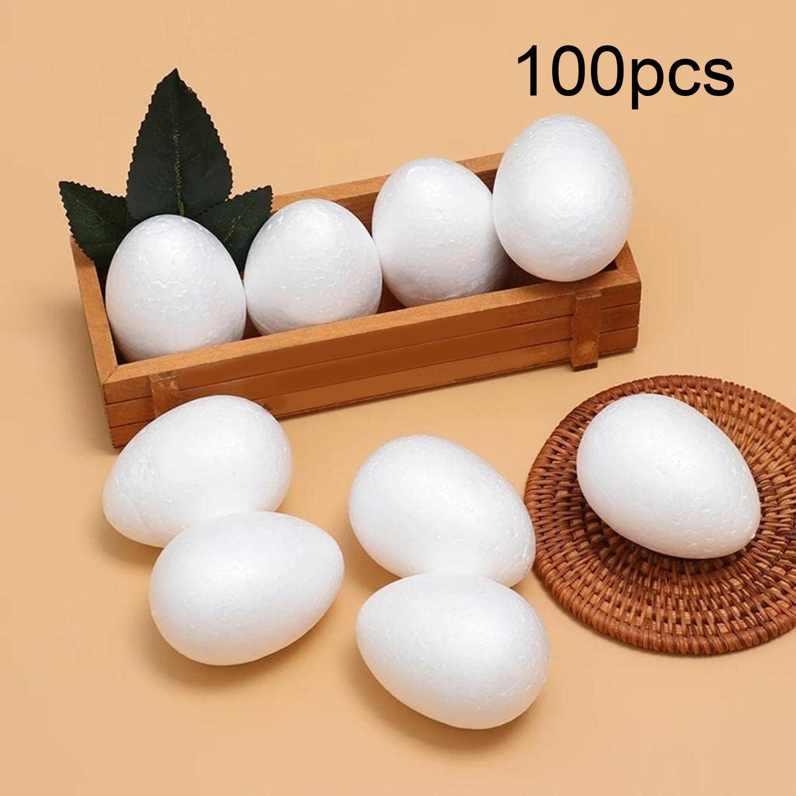 Foam Easter Eggs White Craft D - огляд і ціна Art Craft Kindergarten