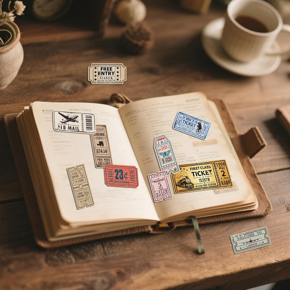 Vintage Ticket Clear Stamp for - огляд і ціна Rubber Stamp Blank