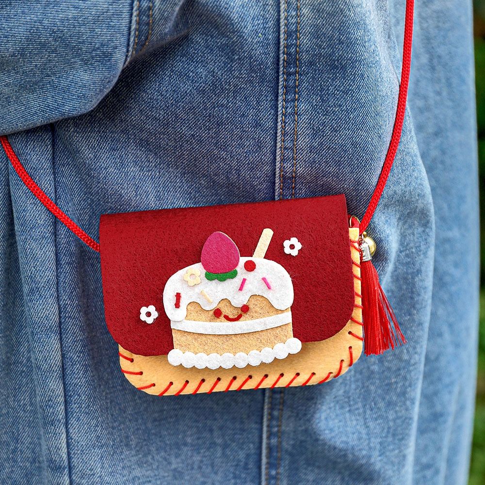 Cute Felt Felt Bag Making Kit  - огляд і ціна Art Craft Kindergarten