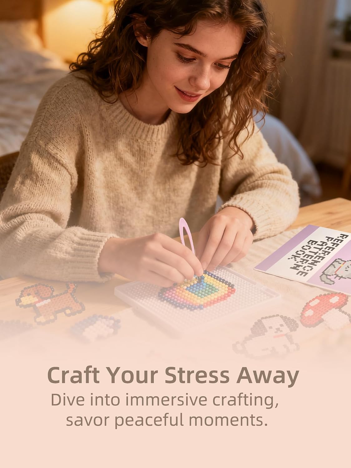 Fuse Beads Kit-Easy DIY-96 Col - огляд і ціна Art Crafting